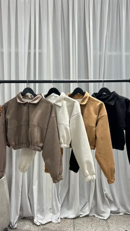 C24 - CAMPERA CUELLITO CIERRE - SUEDE - Imagen 5