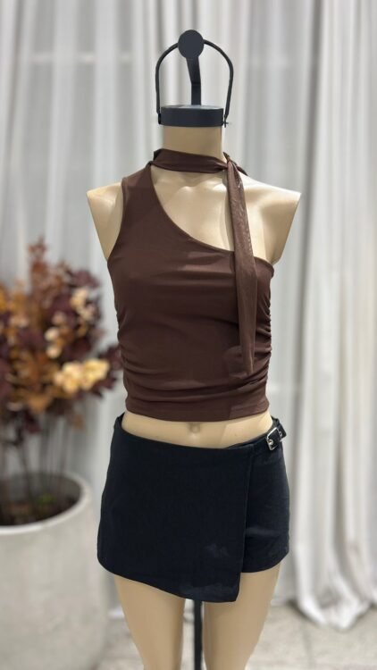 P49 - SKORT SOLAPA HEBILLA - BENGALINA