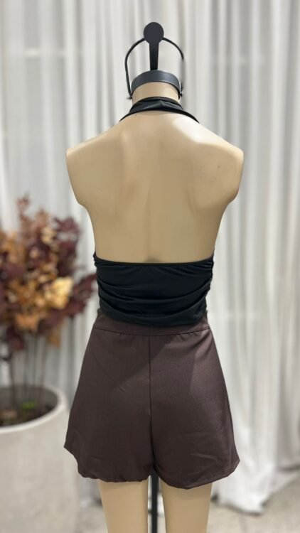 P55 - SKORT CIERRE Y BOTON - WOOL - Imagen 2