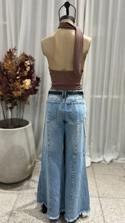 P59 - JEAN OXFORD RECORTE - DENIM - Imagen 3