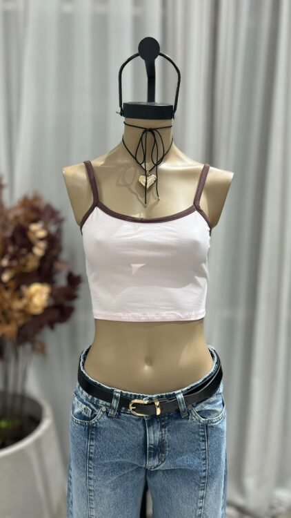 T204 - TOP S/M CONTRATONO - ALGODON LYCRA - Imagen 6