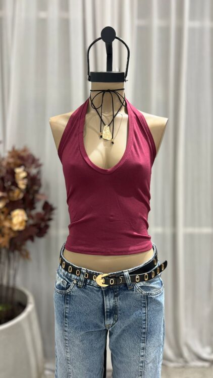 T208 - TOP MARILYN - ALGODON LYCRA - Imagen 4
