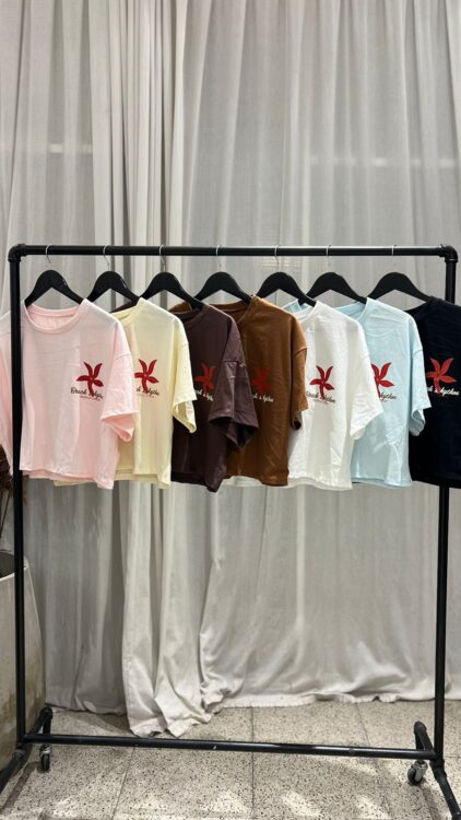 R24 - REMERA CROP "BALI" - JERSEY - Imagen 3