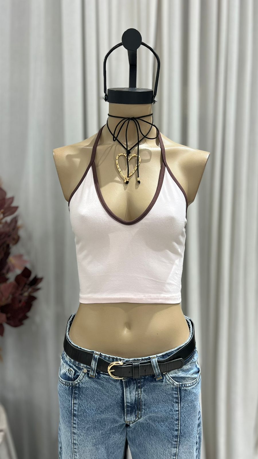 T212 - TOP MARILYN CONTRATONO - ALGODON LYCRA