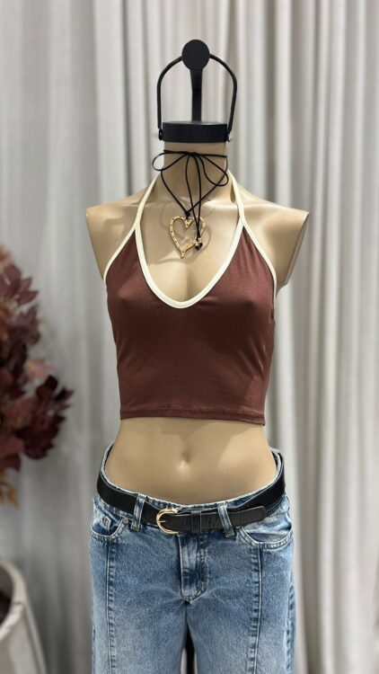 T212 - TOP MARILYN CONTRATONO - ALGODON LYCRA - Imagen 6