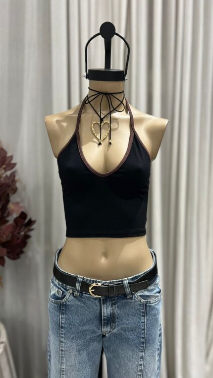 T212 - TOP MARILYN CONTRATONO - ALGODON LYCRA - Imagen 7
