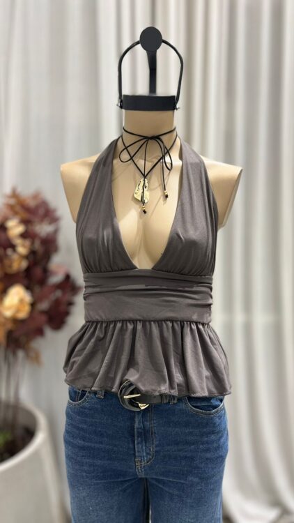 T220 - TOP MARILYN VOLADO - MODAL GAMUZADO - Imagen 7