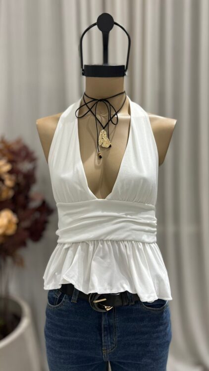 T220 - TOP MARILYN VOLADO - MODAL GAMUZADO - Imagen 6
