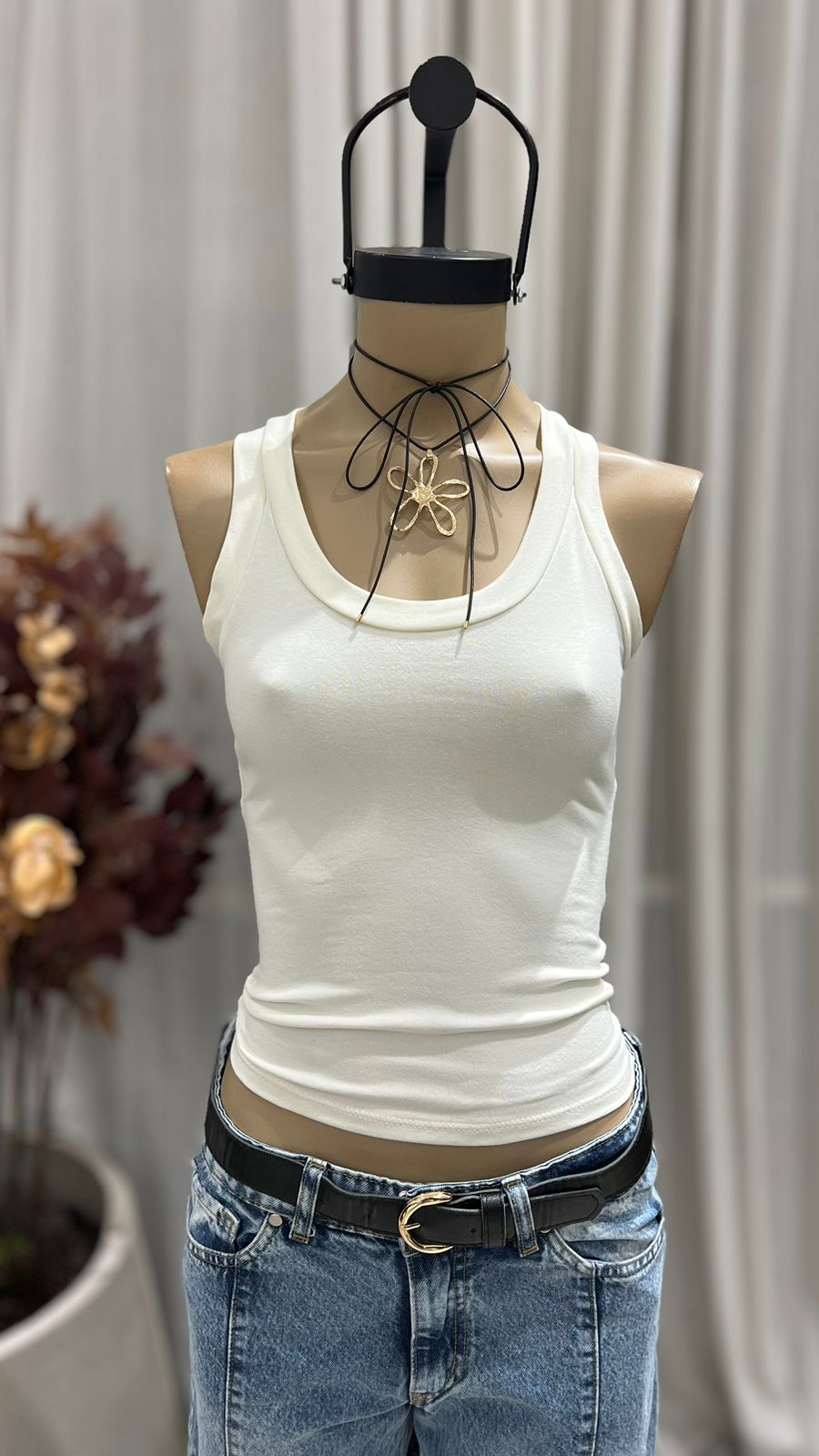 T218 - MUSCULOSA BASICA - ALGODON LYCRA