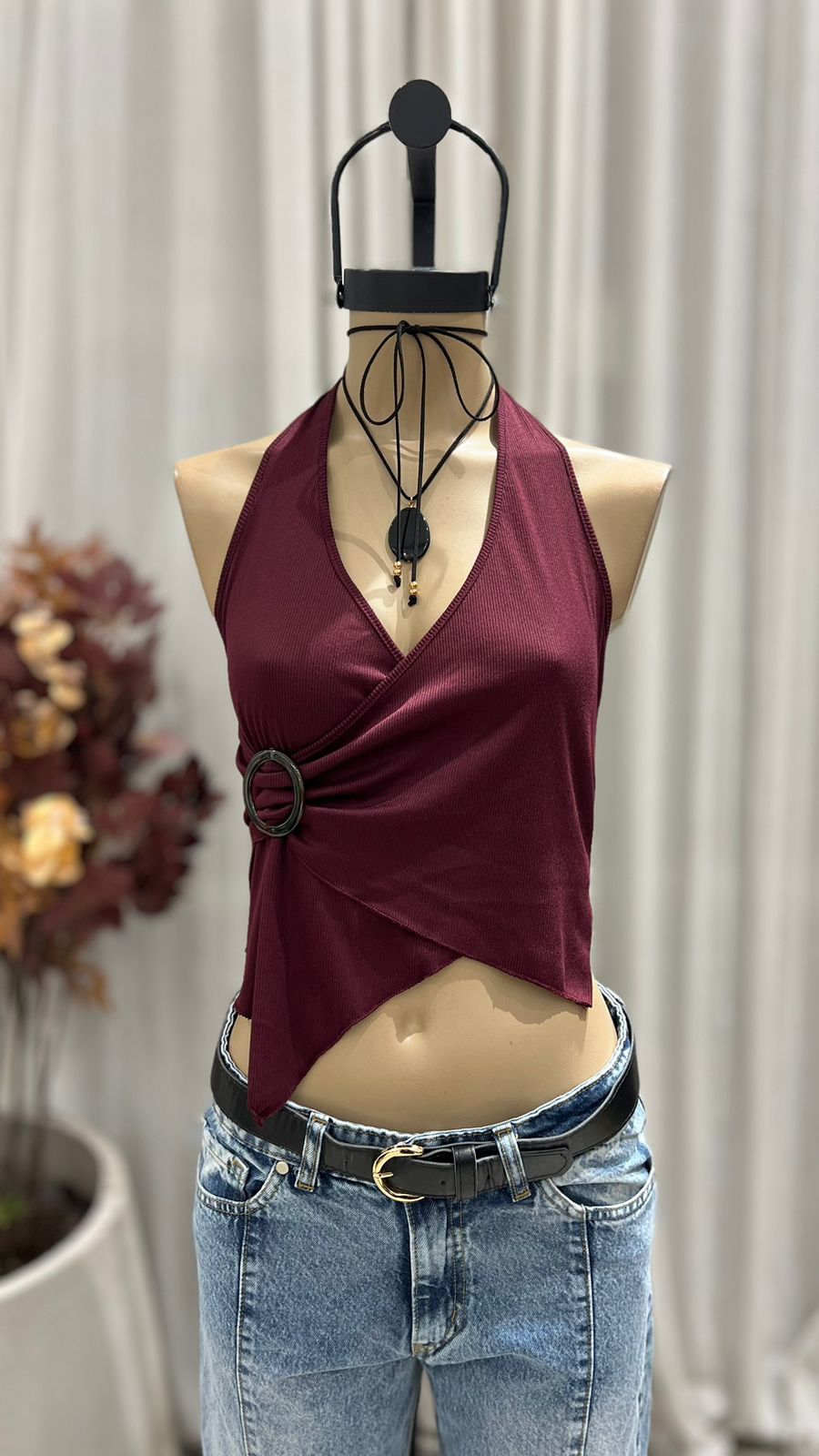T225 - TOP MARILYN CRUZADO ARGOLLA - MORLEY SOFT