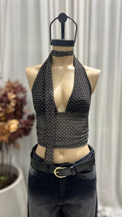 T226 - TOP MARILYN LAZO - MICROTUL LUNARES