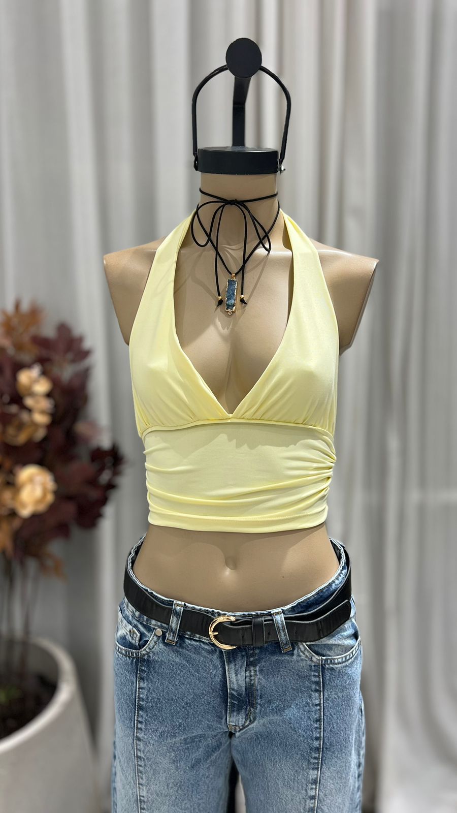 T194 - TOP MARILYN LAZO - MICROFIBRA