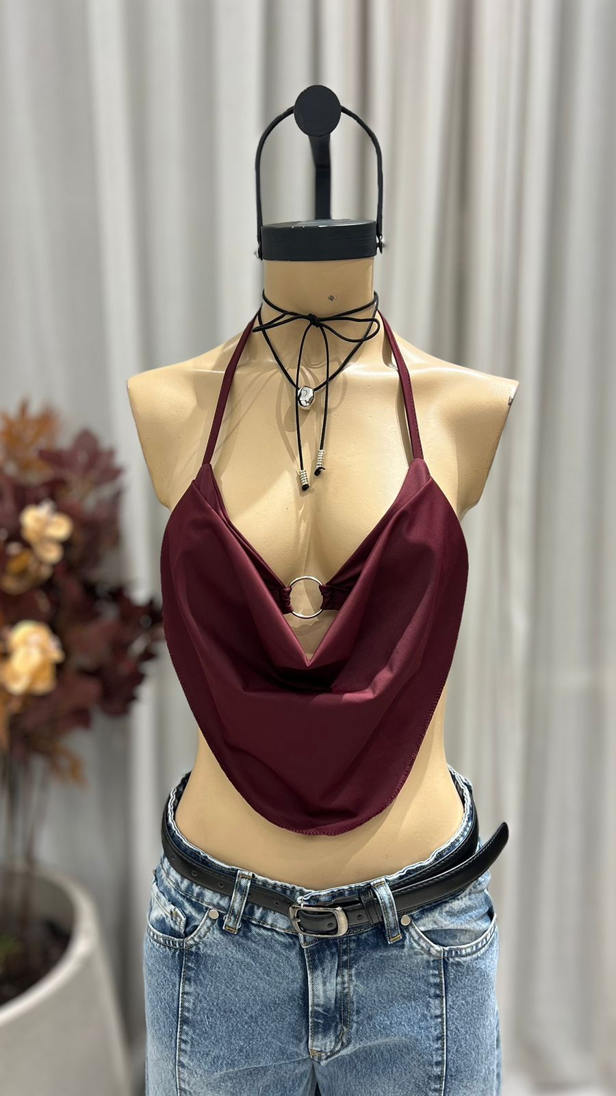 T189 - TOP BIKINI ARGOLLA - MICROFIBRA