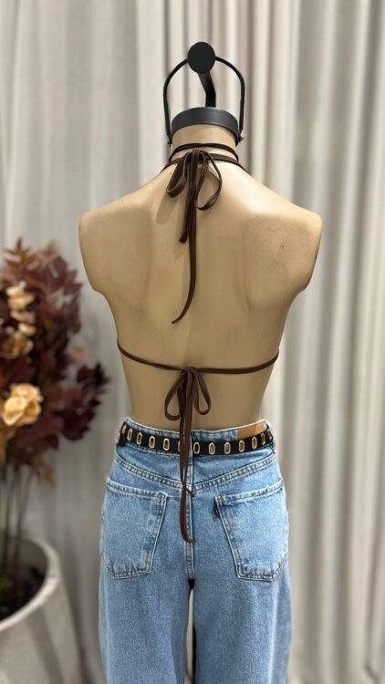 T232 - TOP BIKINI CONTRATONO - MICROFIBRA - Imagen 3