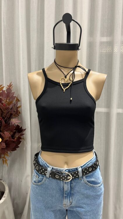 T233 - TOP HALTER - MORLEY ALGODON - Imagen 7