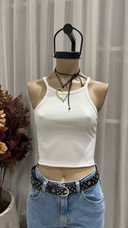 T233 - TOP HALTER - MORLEY ALGODON - Imagen 8