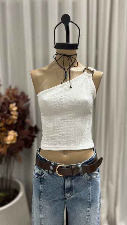 T235 - TOP UN HOMBRO ACCESORIO - BAMBULA - Imagen 3