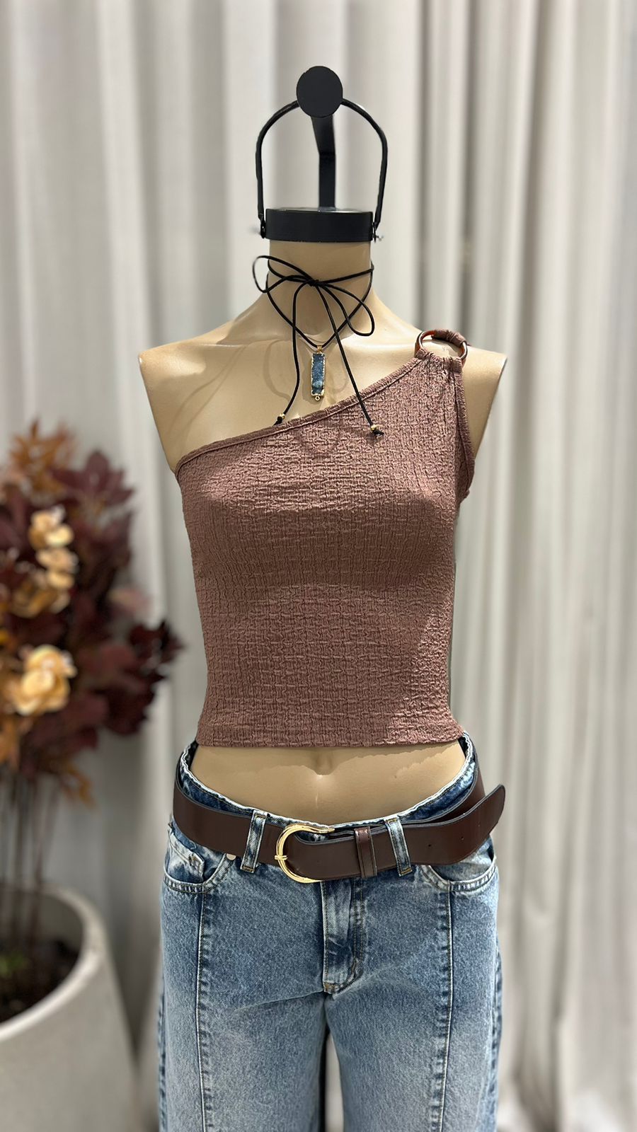 T235 - TOP UN HOMBRO ACCESORIO - BAMBULA