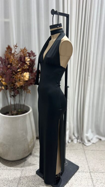 V85 - MAXIVESTIDO MARILYN LAZO - MICROFIBRA - Imagen 2