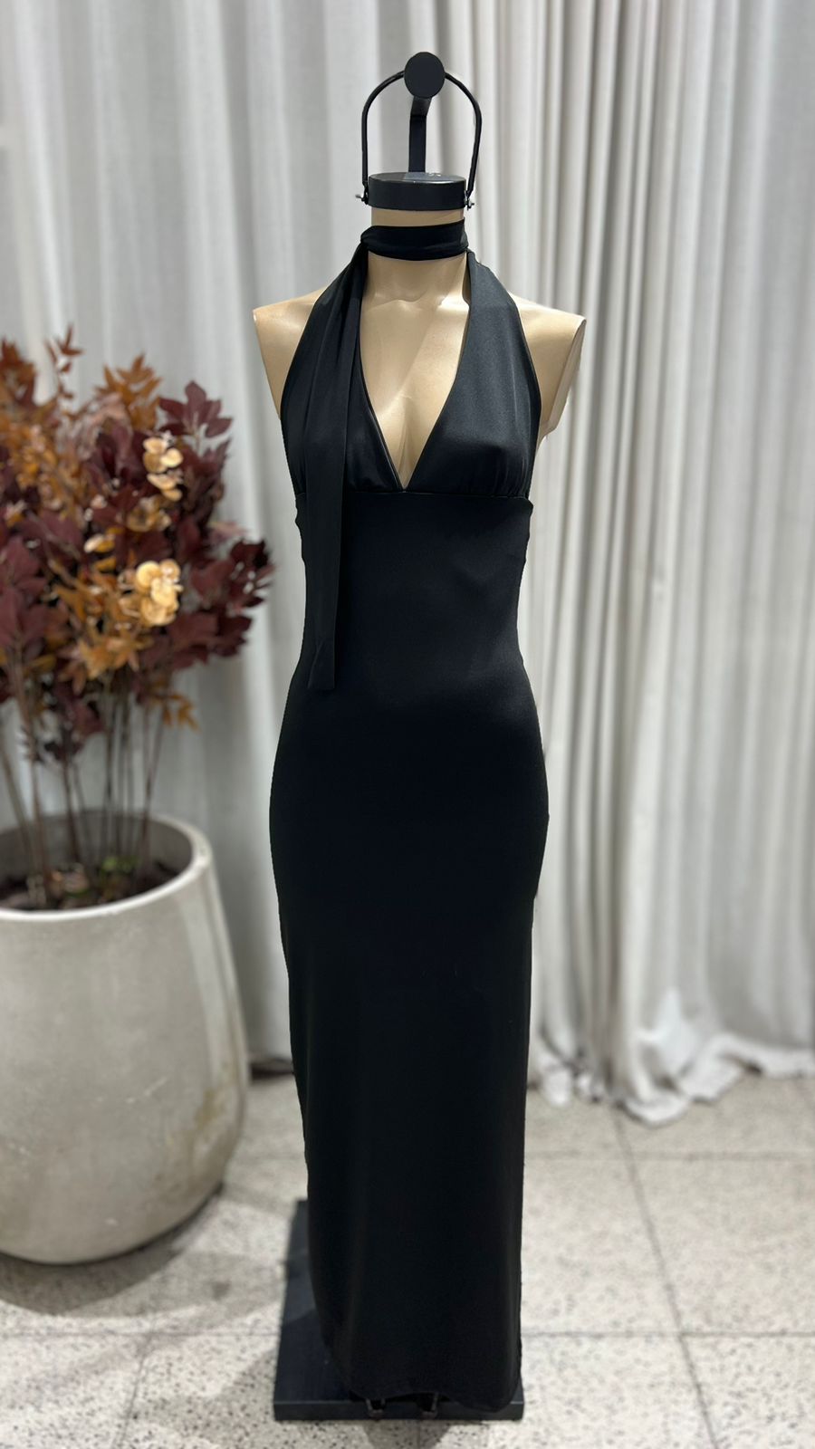 V85 - MAXIVESTIDO MARILYN LAZO - MICROFIBRA