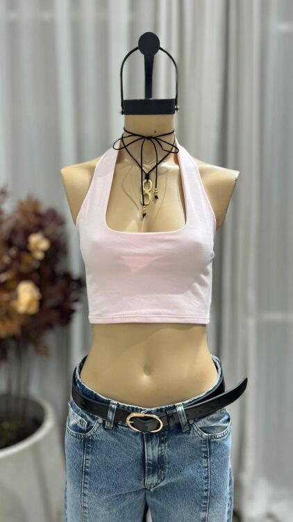 T250 - TOP MARILYN CORTO - ALGODON LYCRA - Imagen 3