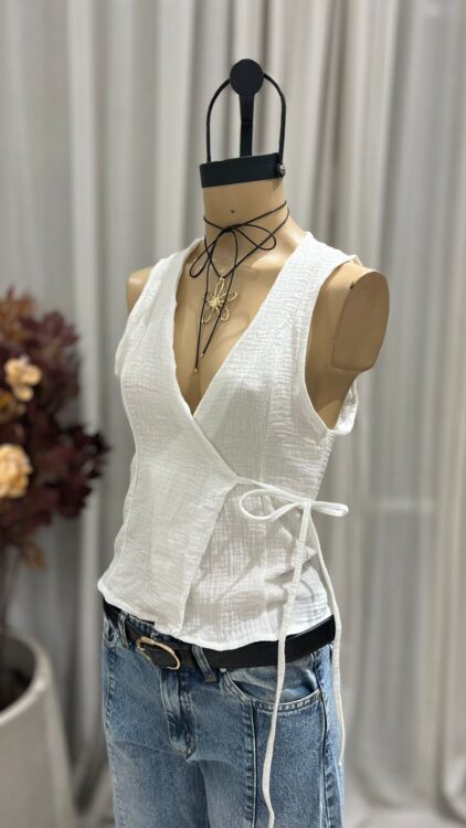 T253 - TOP CRUZADO TIRA - BABY COTTON - Imagen 7