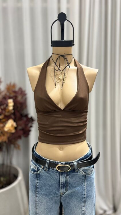 T134 - TOP MARILYN LAZO - MICRORIB