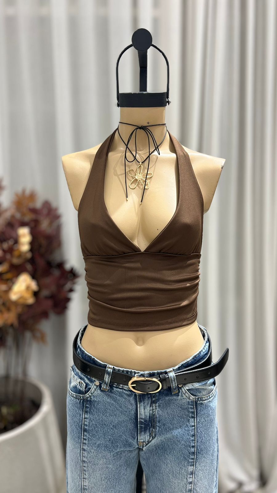 T134 - TOP MARILYN LAZO - MICRORIB