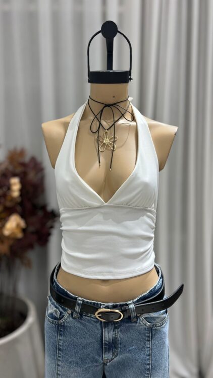 T134 - TOP MARILYN LAZO - MICRORIB - Imagen 6