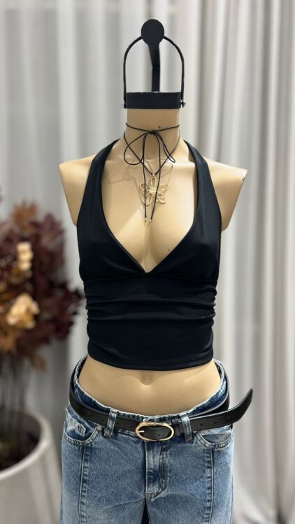 T134 - TOP MARILYN LAZO - MICRORIB - Imagen 3