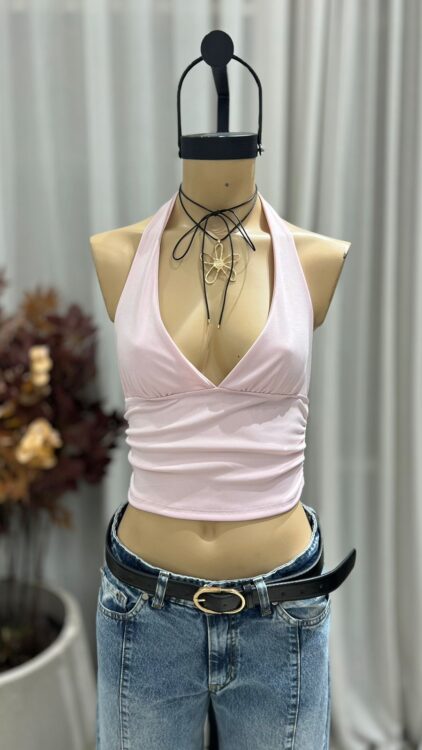T134 - TOP MARILYN LAZO - MICRORIB - Imagen 5