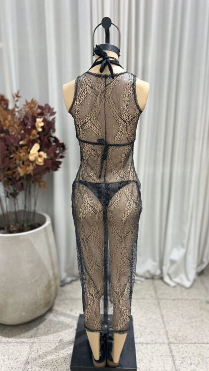V90 - MAXIVESTIDO S/M - NICKI MESH - Imagen 2