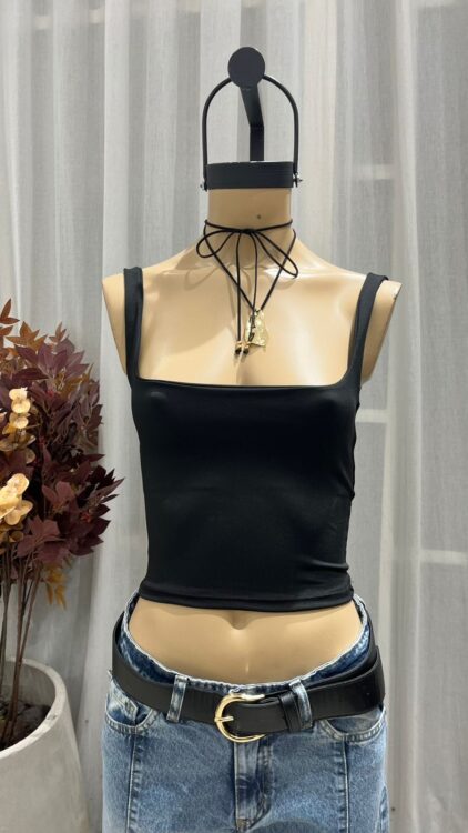 T260 - TOP CUELLO CUADRADO - MICROFIBRA - Imagen 6