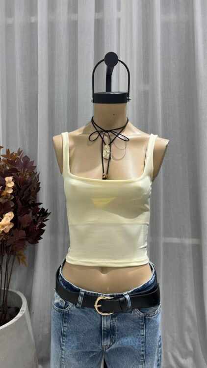 T260 - TOP CUELLO CUADRADO - MICROFIBRA - Imagen 4