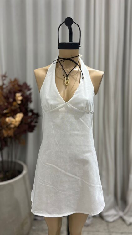 V91 - VESTIDO MARILYN LAZO - LINO - Imagen 4