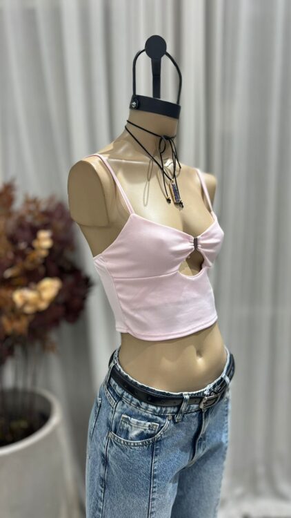 T267 - TOP BUSTO ACCESORIO "CLIP" - MICRORIB - Imagen 6