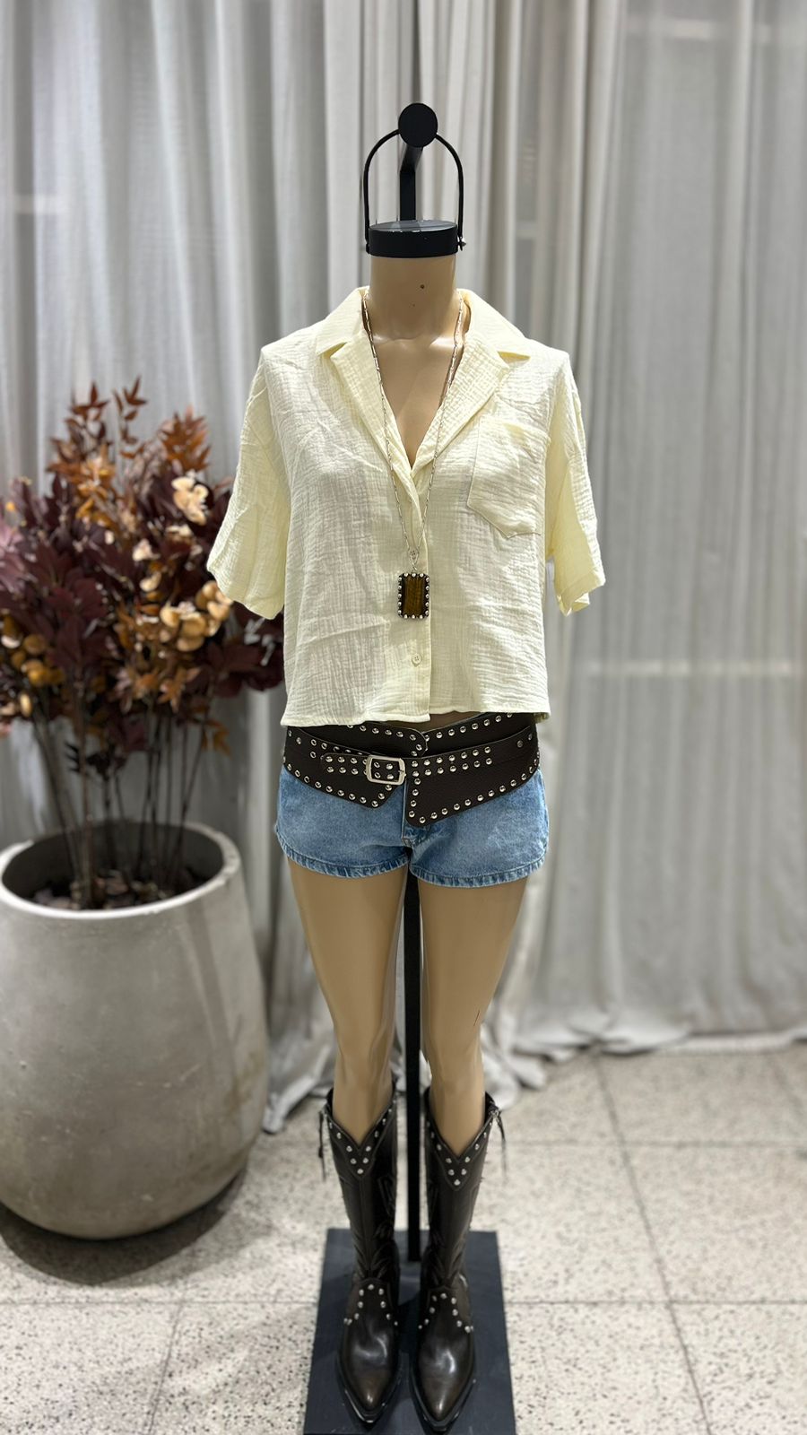 C38 - CAMISA MANGA 3/4 - BABY COTTON