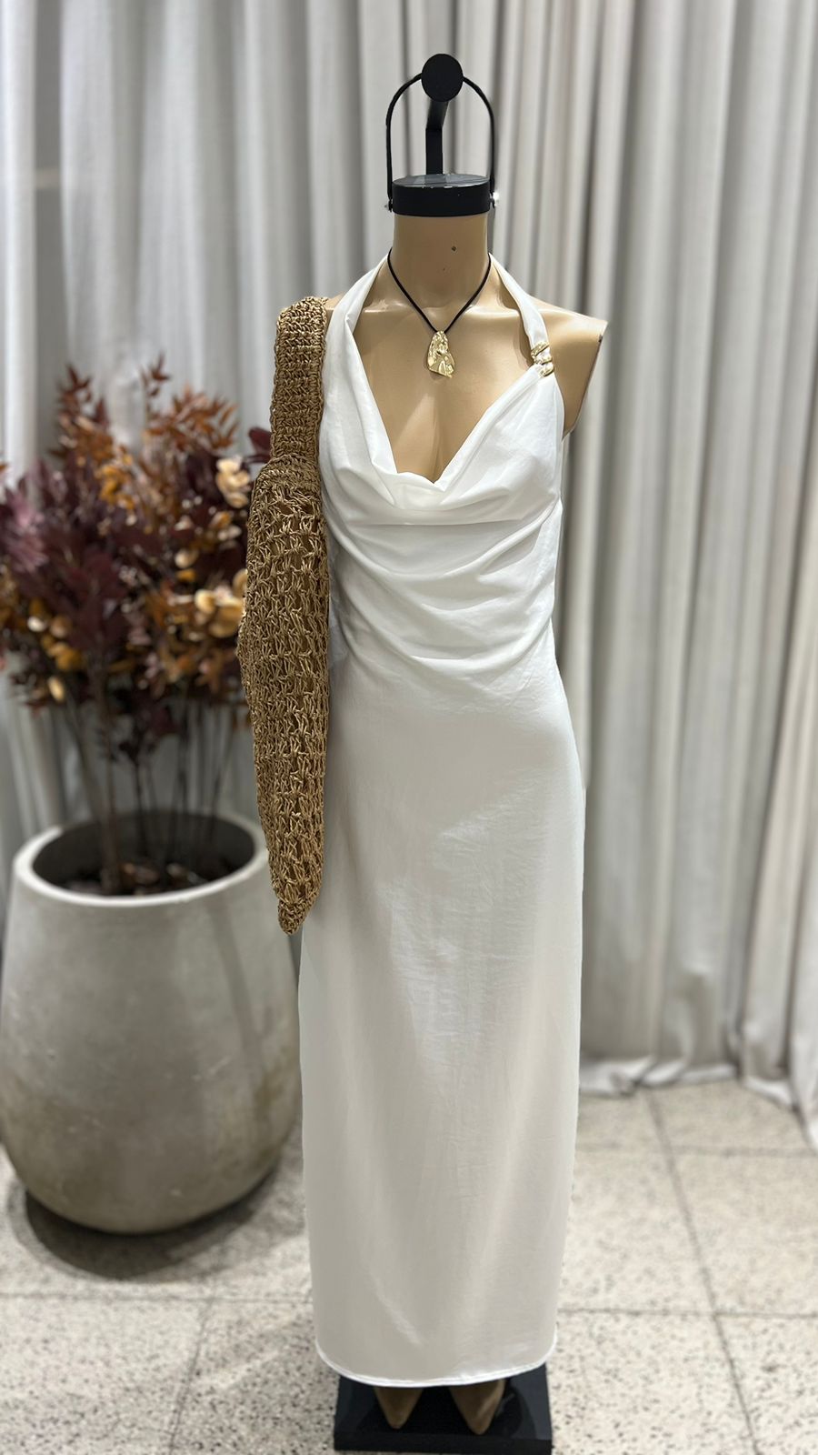 V111 - MAXIVESTIDO ACCESORIO S - SEIDTA MONACO