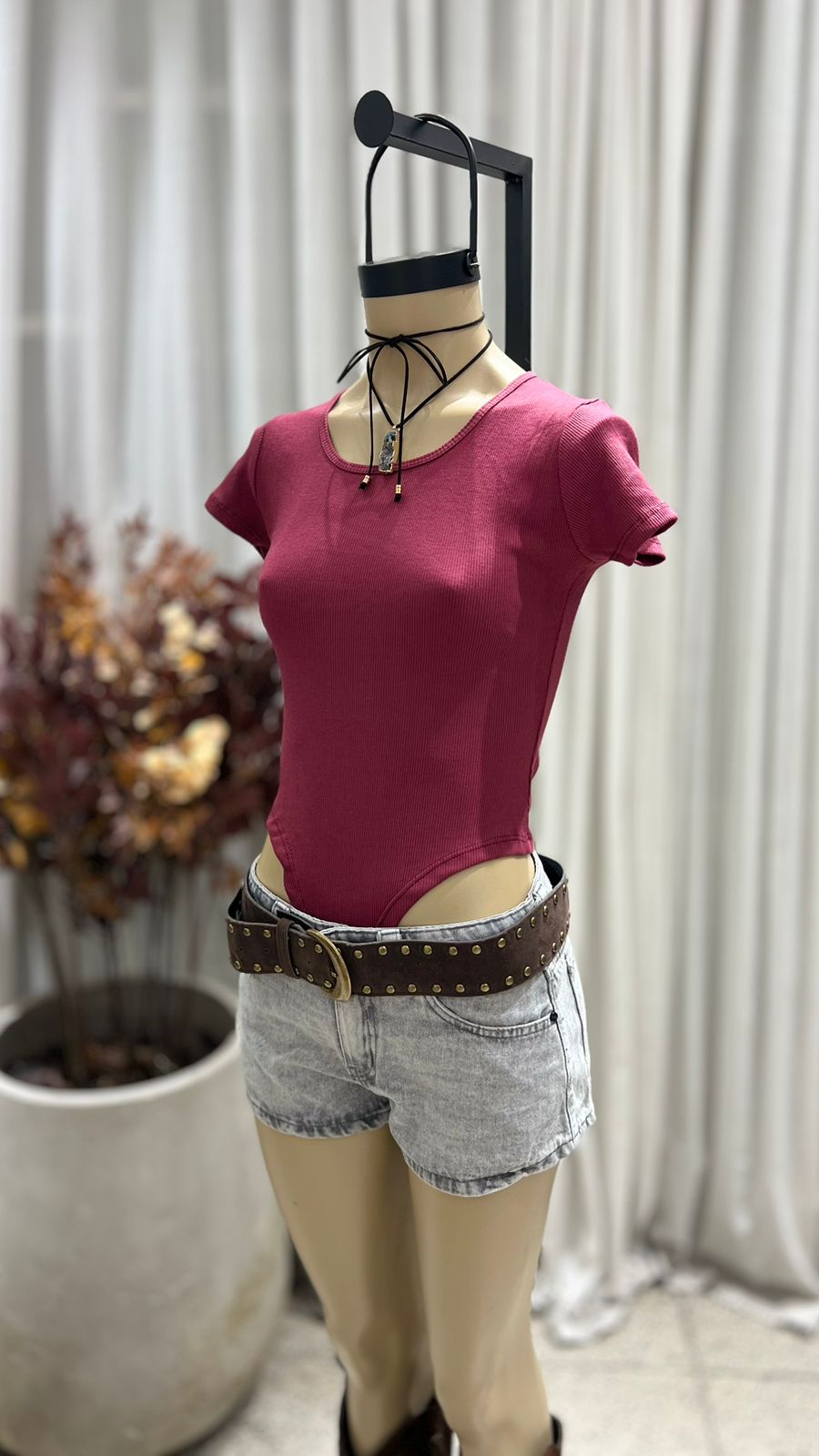 BB72 - BODY BASICO M/C - MORLEY ALGODON - Imagen 6