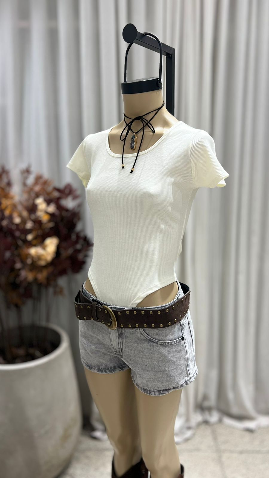 BB72 - BODY BASICO M/C - MORLEY ALGODON - Imagen 5