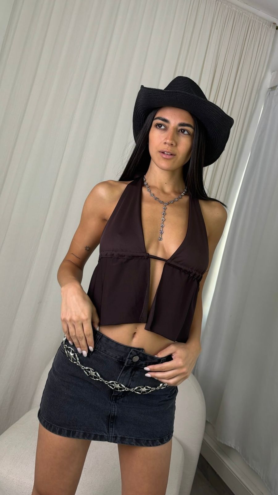 T393 - TOP MARILYN ABIERTO - MICROFIBRA