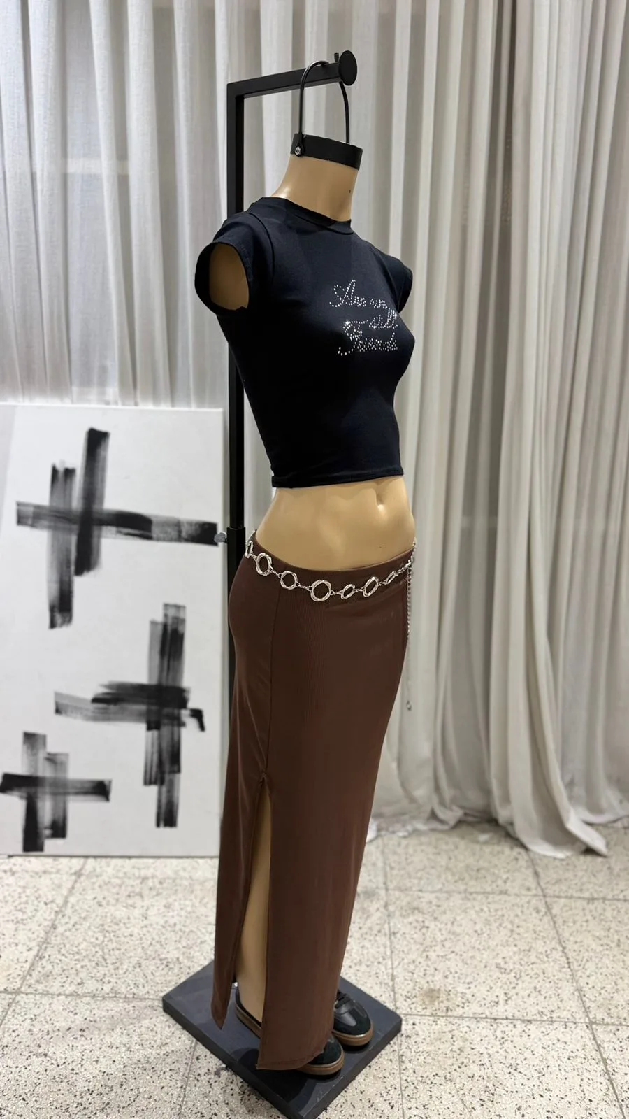 M54 - MAXIPOLLERA FRUNCE - MORLEY ALGODON - Imagen 3