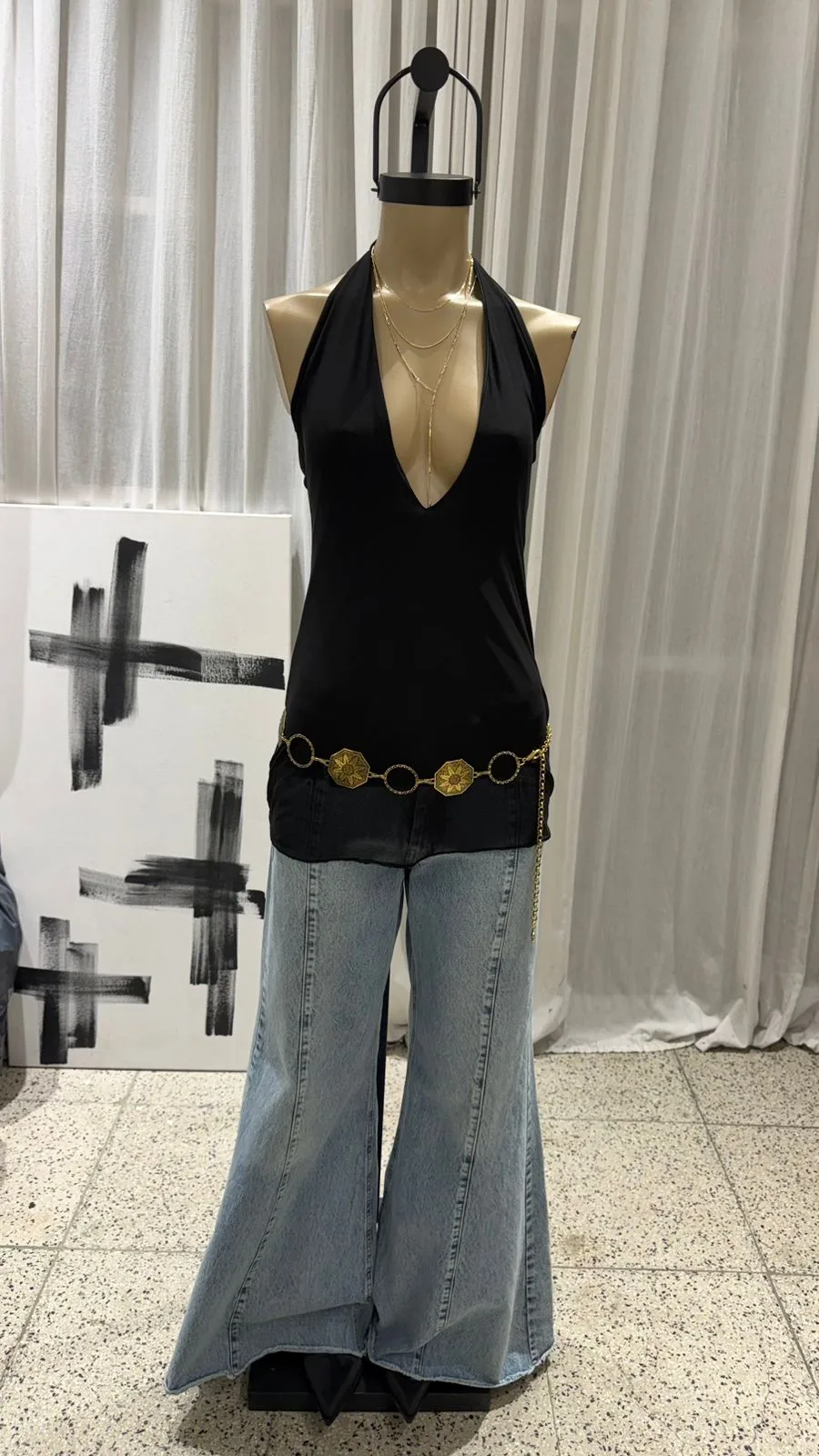 T429 - TOP MARILYN LARGO - MICROTUL