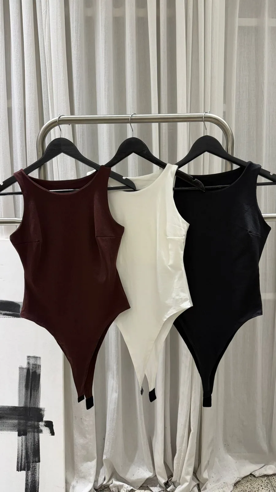 26/BB03 - BODY HALTER PINZAS - ALGODON LYCRA