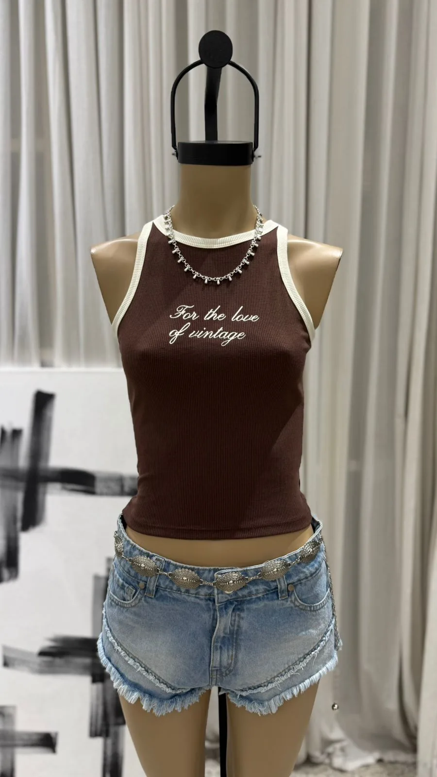 26/T21 - MUSCULOSA CONTRATONO " VINTAGE " - MORLEY PREMIUM