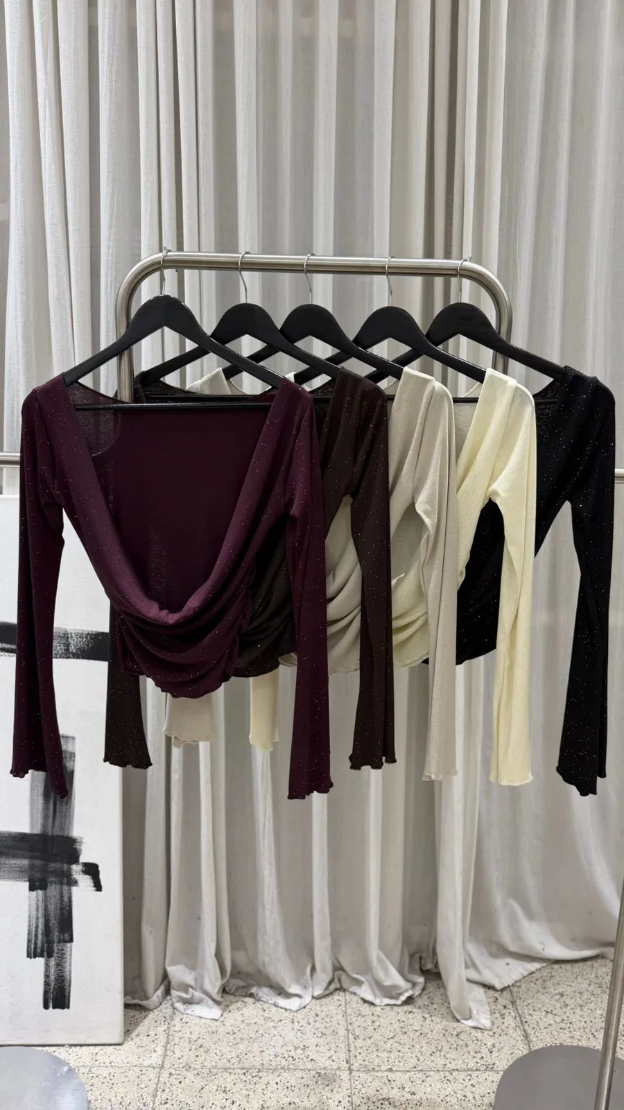 26/T36 - TOP M/L BUCHE ESPALDA - LANILLA SPARKLE