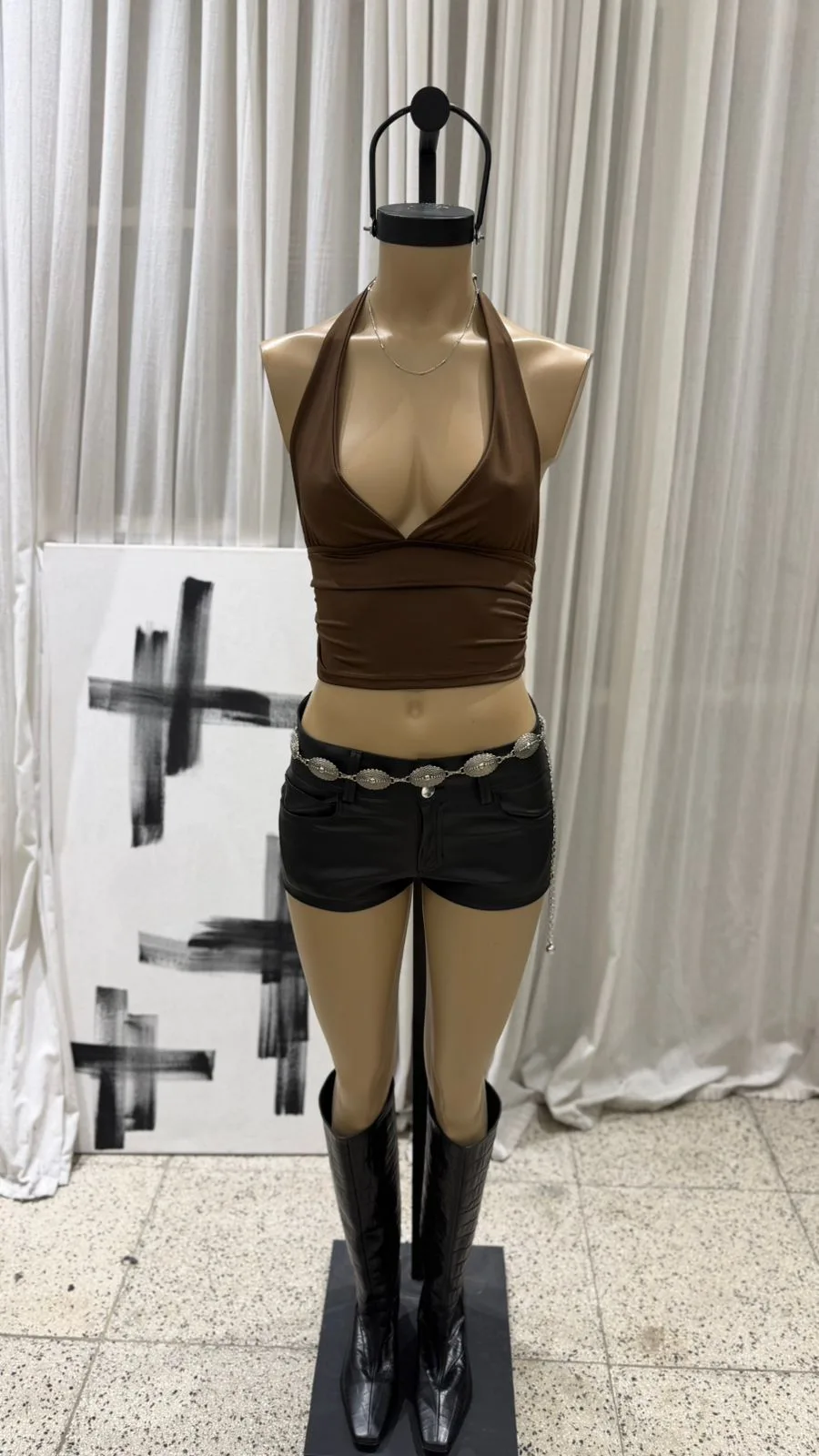 26/T32 - TOP MARILYN LAZO - MICROFIBRA