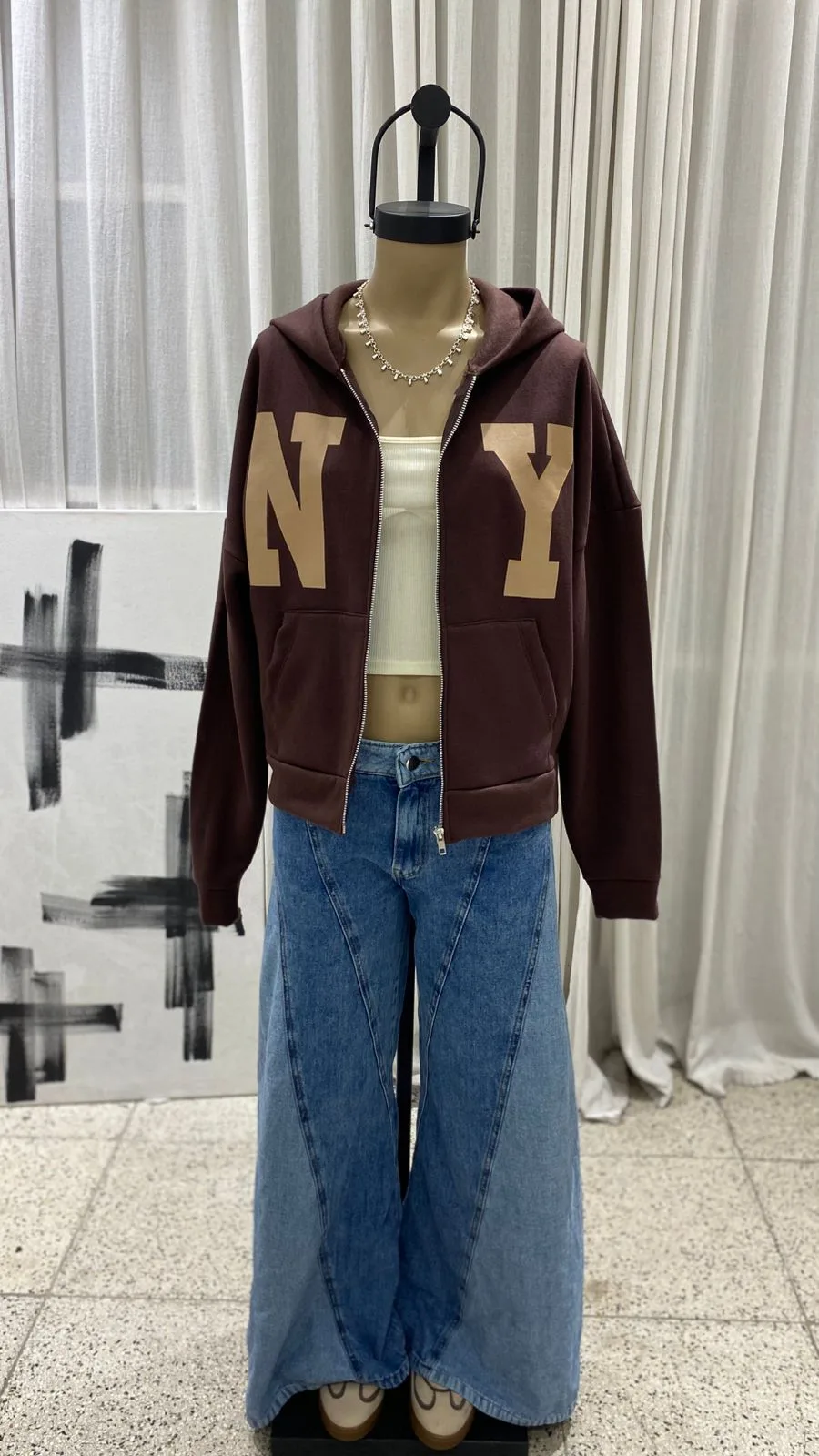 26/C04 - CAMPERA "NY" - FRIZA