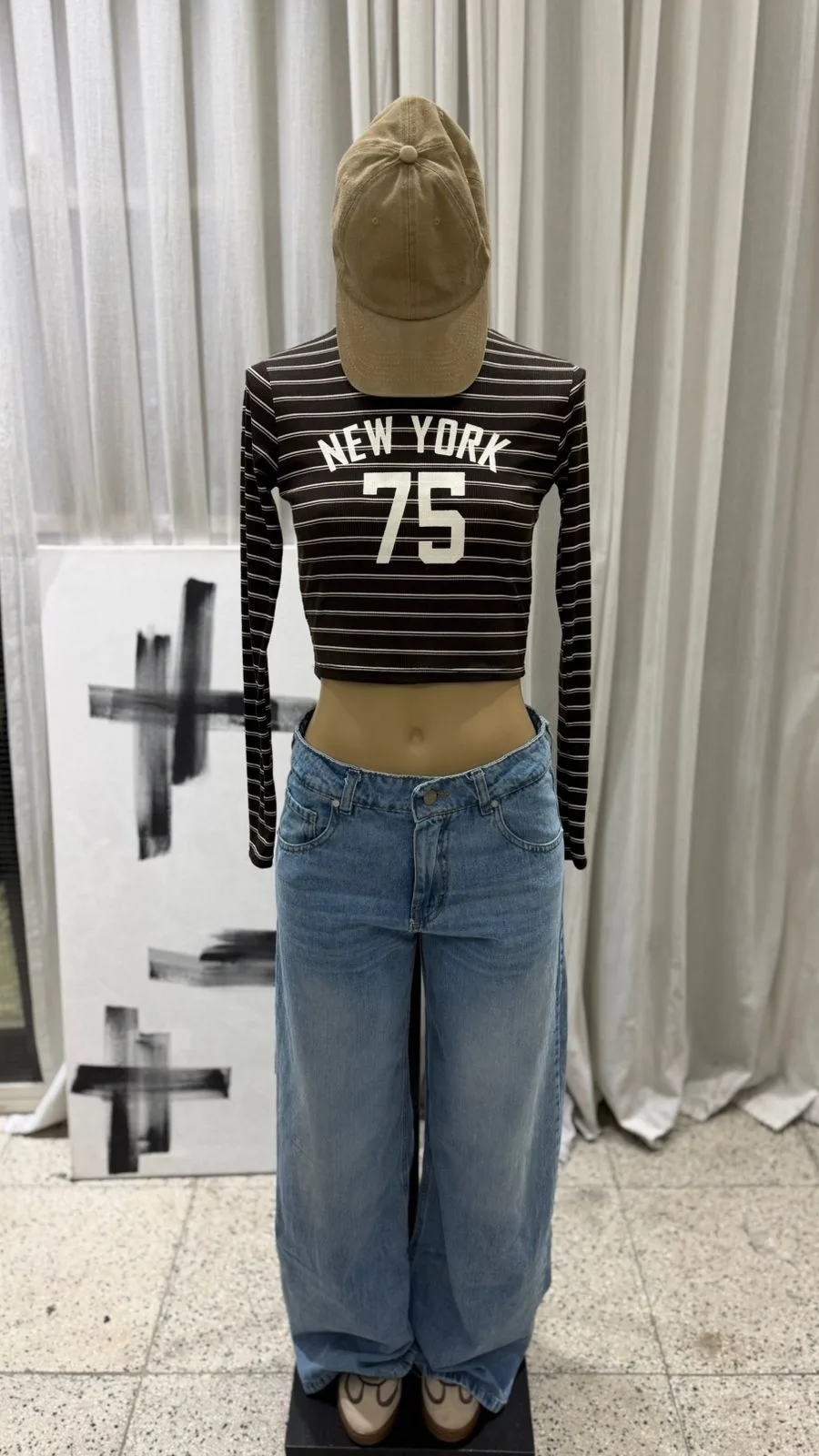 26/T58 - TOP M/L "NEW YORK 75" - MORLEY RAYADO