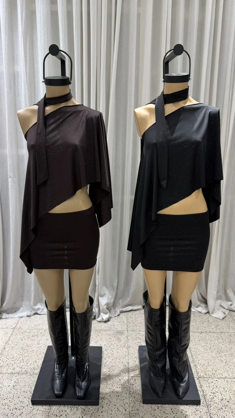 26/M04 - MINI TIRO BAJO - MICROFIBRA SPARKLE